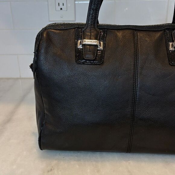 Coach Bag Purse Handbag Leather Bordeaux Taylor Satchel Bag Pocketbook Designer - Picture 6 of 16